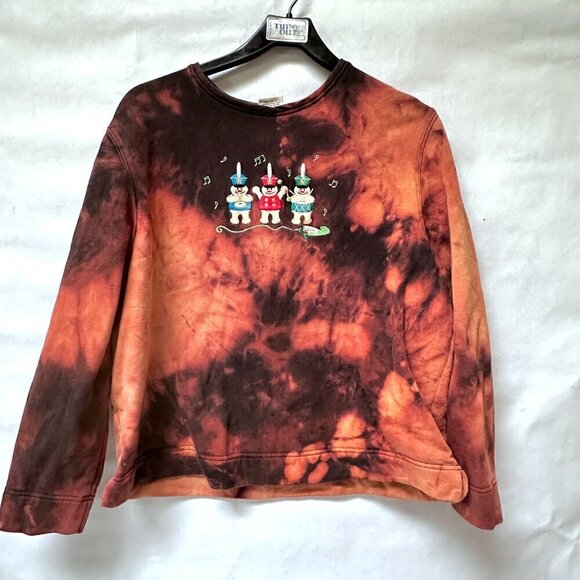 Bechemel Nutcracker Sweatshirt XL vintage Size Extra Large Cotton  Christmas - Picture 1 of 7